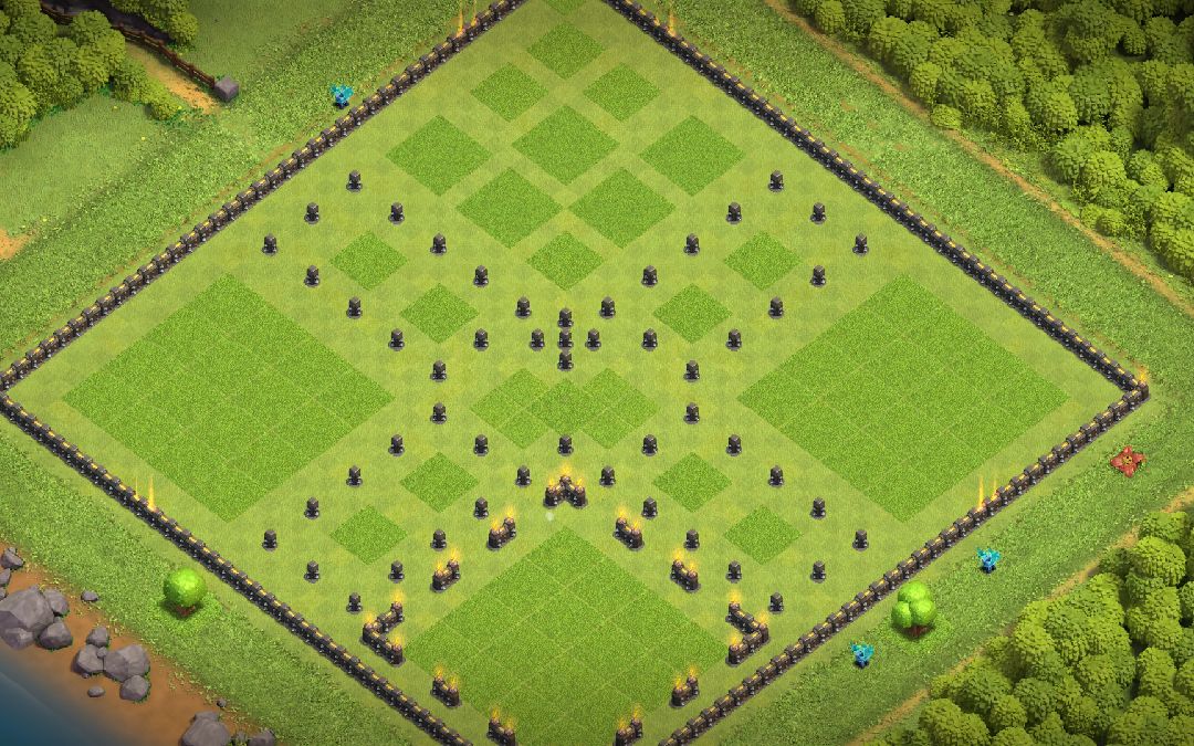 Town Hall 9 Fun Base layout by V1NU3L