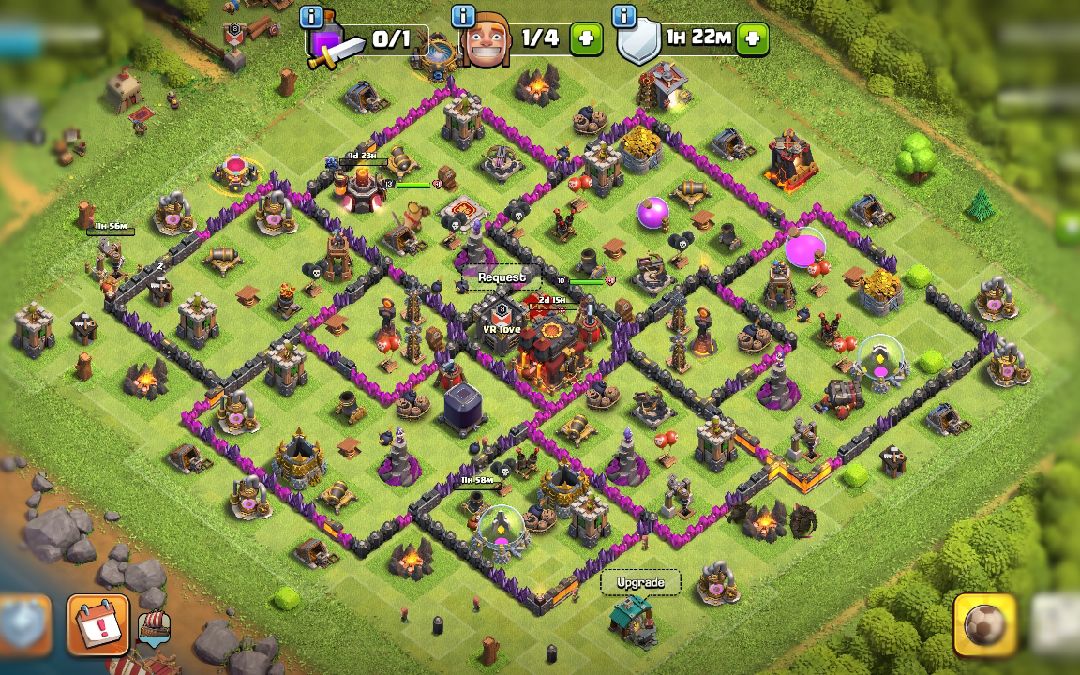 Town Hall 10 Hybrid Base layout by #Perfect_Gammer