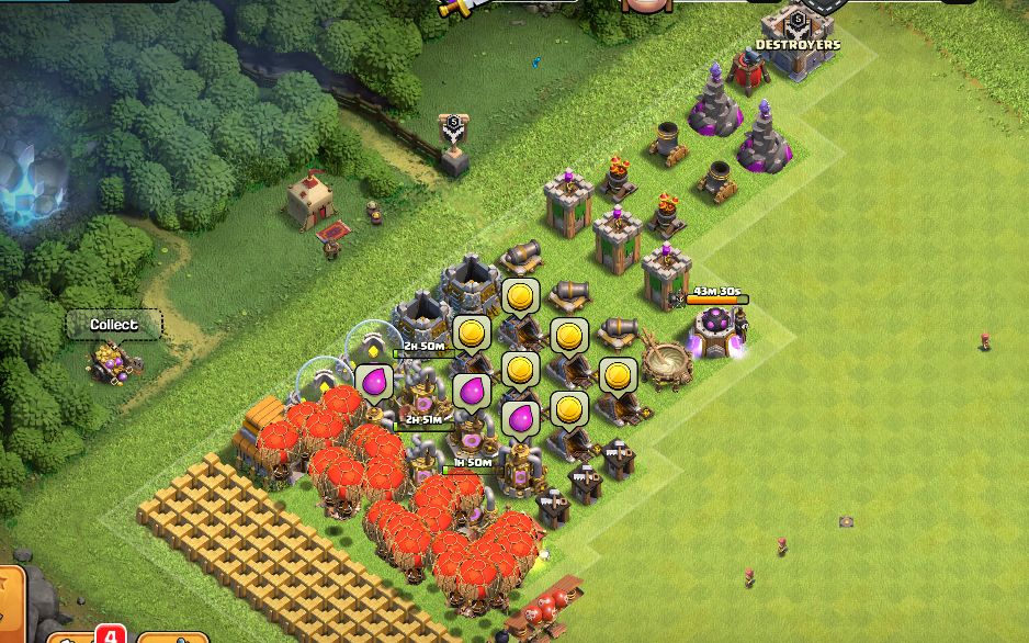Town Hall 6 Fun Base layout by Romer