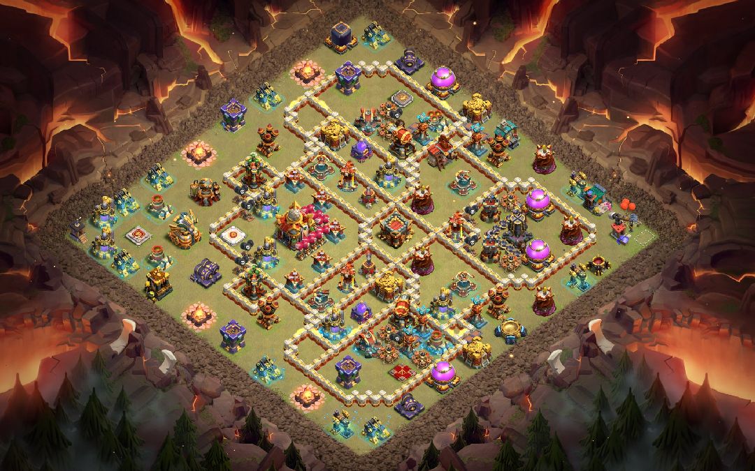 Town Hall 16 War Base layout by XLR8