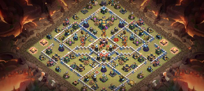 Town Hall 14 War Base layout by TReX