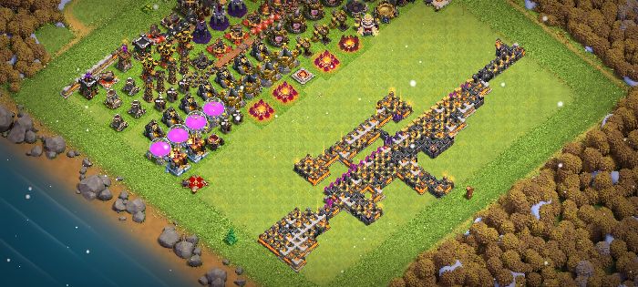 Town Hall 11 Fun Base layout by MR.AVENGER