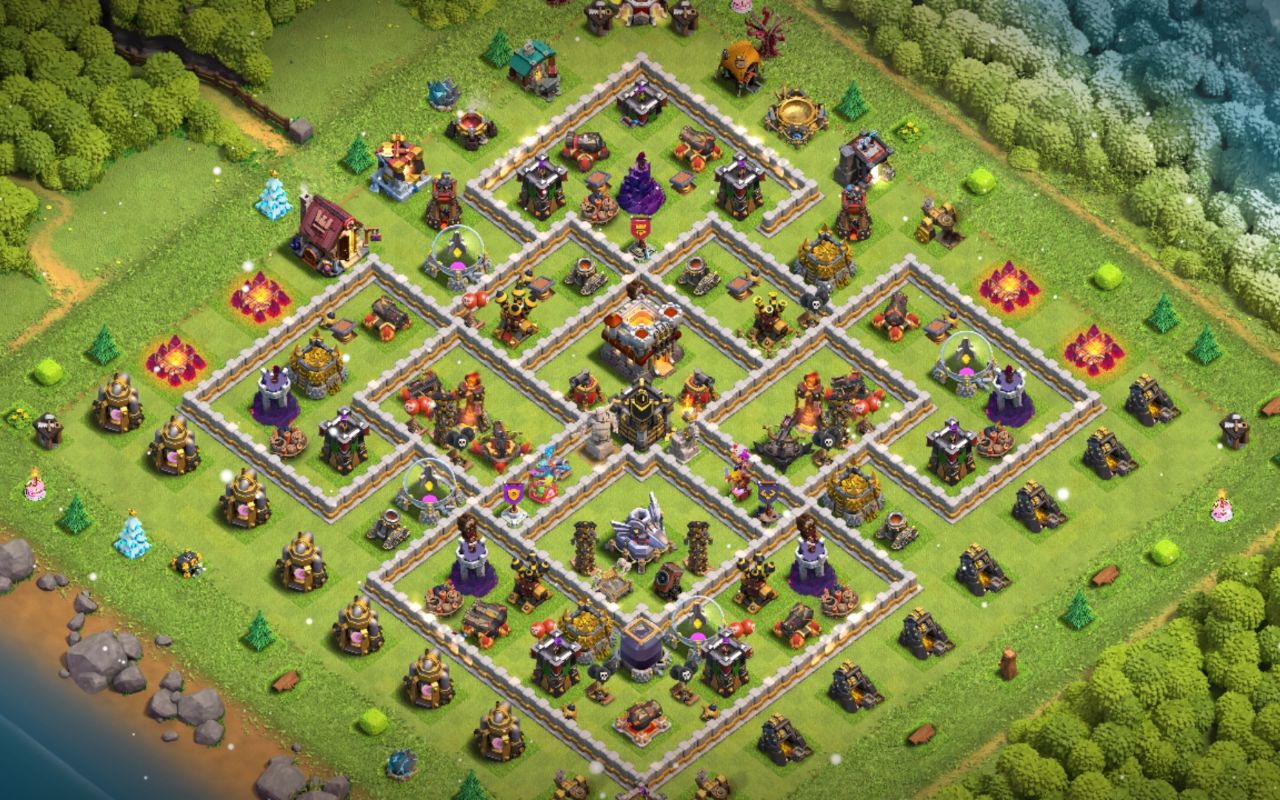 Town Hall 11 War Base layout by Sarg
