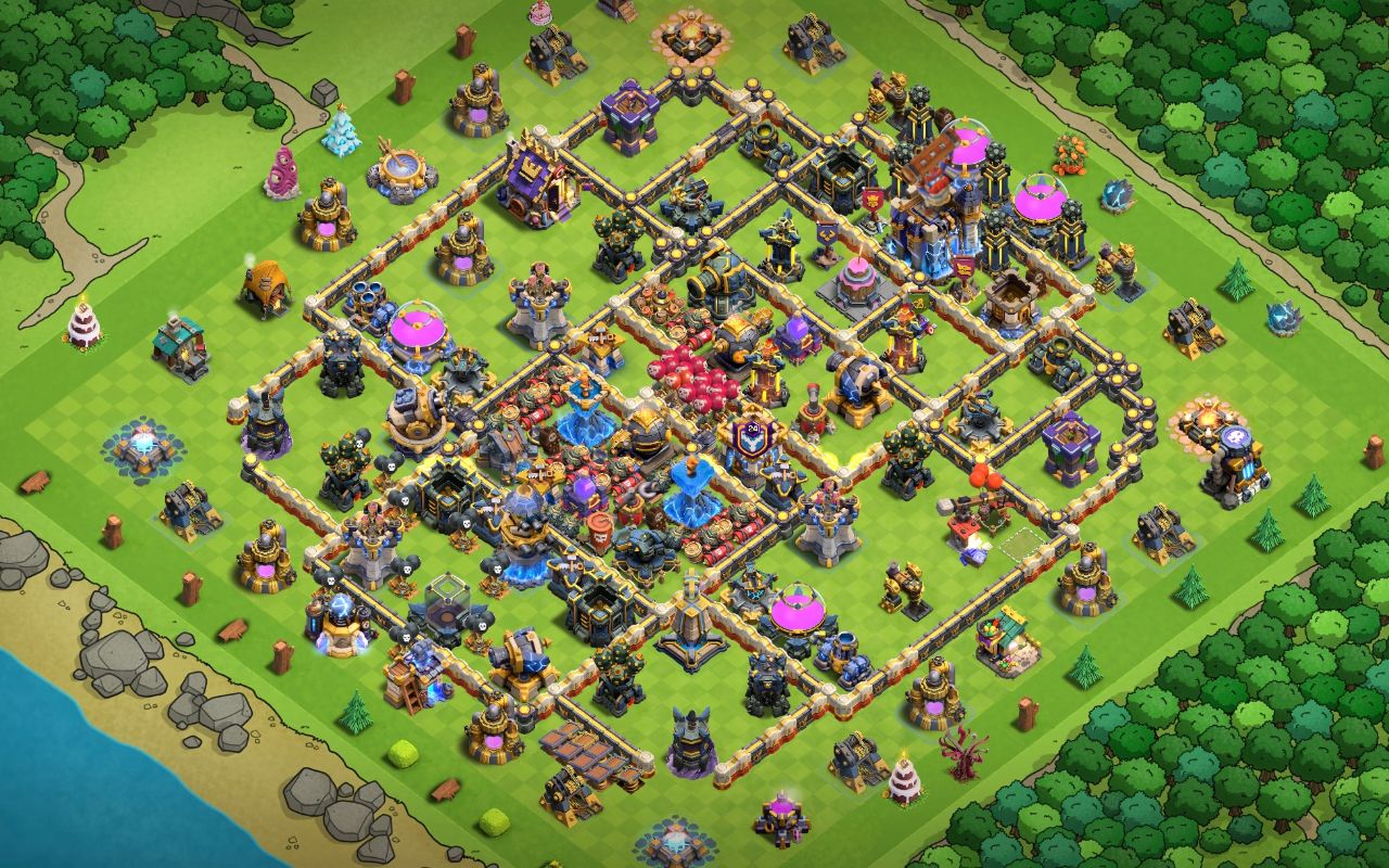 Town Hall 18 Trophy Base layout by ديوان الملوك 👑