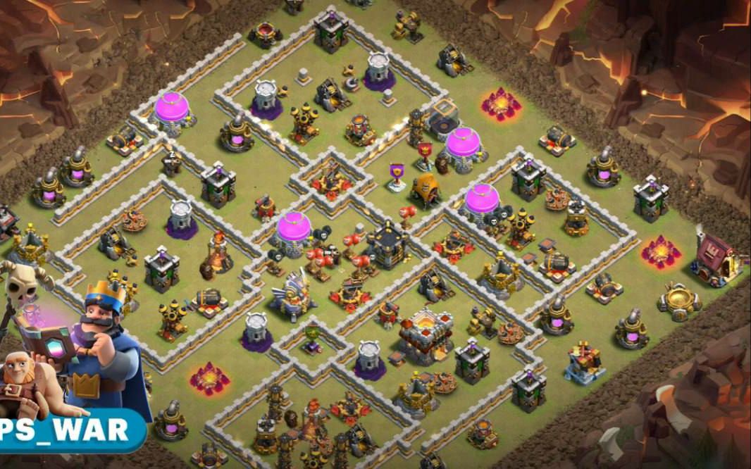 Town Hall 11 Trophy Base layout by ديوان الملوك 👑