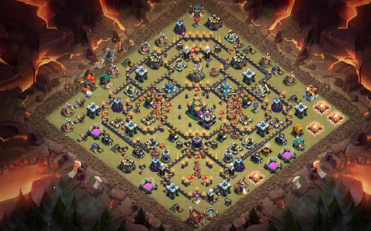 Town Hall 14 CWL Base layout by matin_gharaie