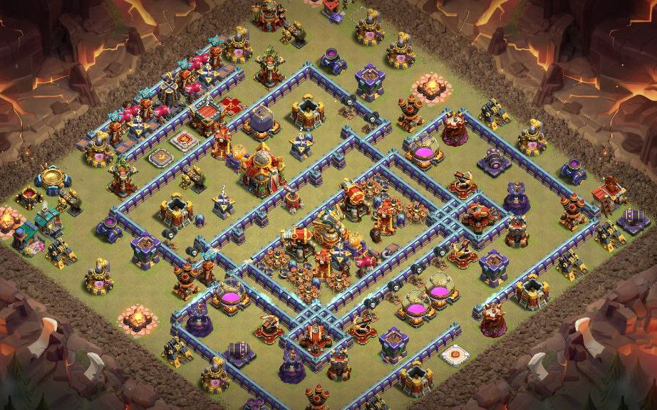 Town Hall 16 War Base layout by XLR8