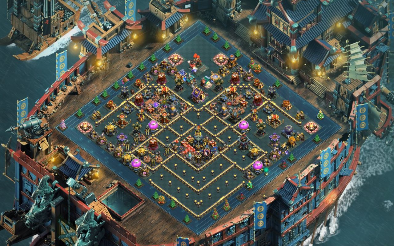 Town Hall 17 Trophy Base layout by XLR8