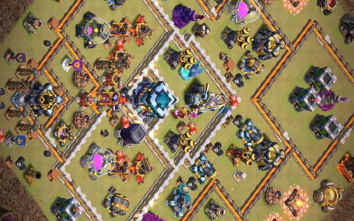 Town Hall 13 War Base layout by User