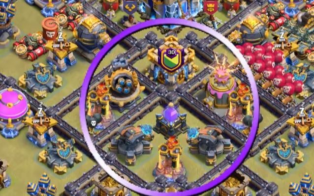 Town Hall 18 CWL Base layout by Sheikh Sadik