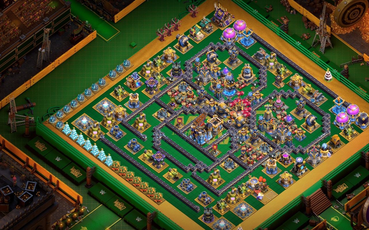 Town Hall 18 Trophy Base layout by ديوان الملوك 👑