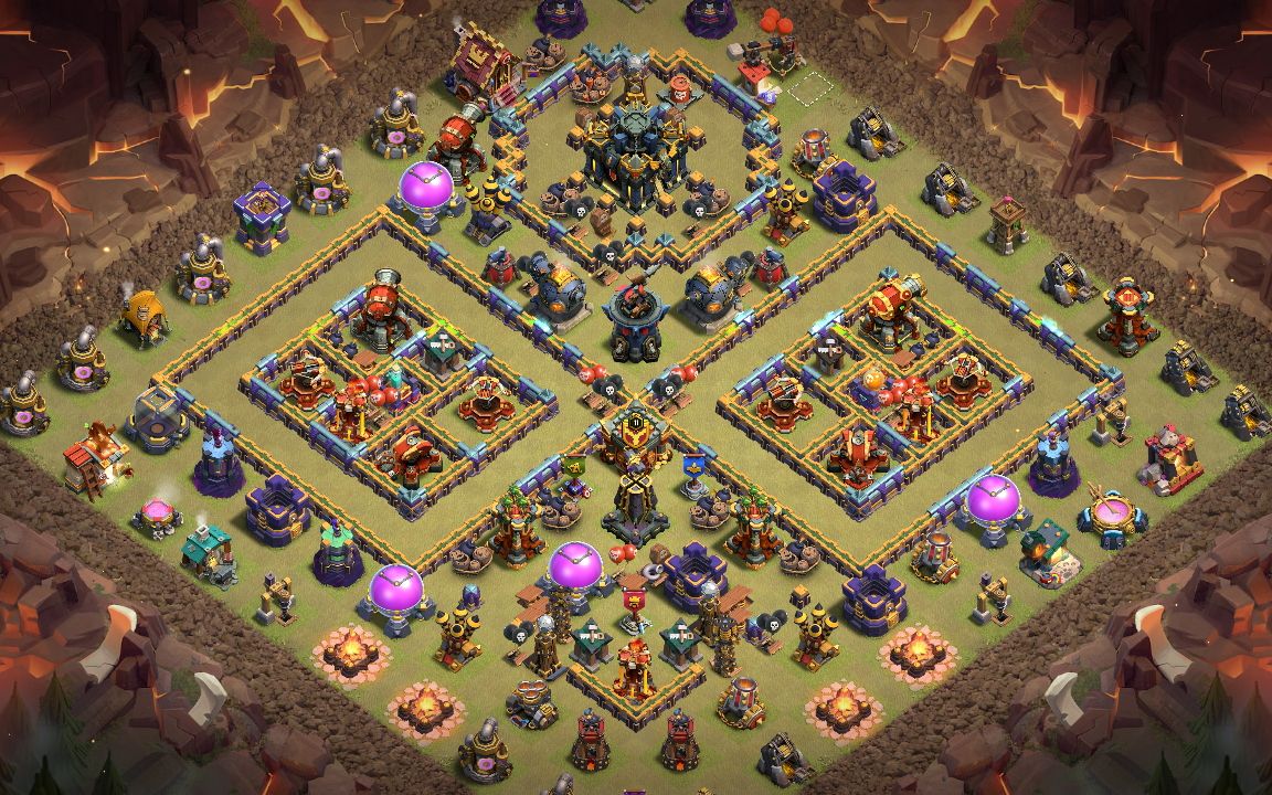 Town Hall 17 War Base layout by Azihr_Liam