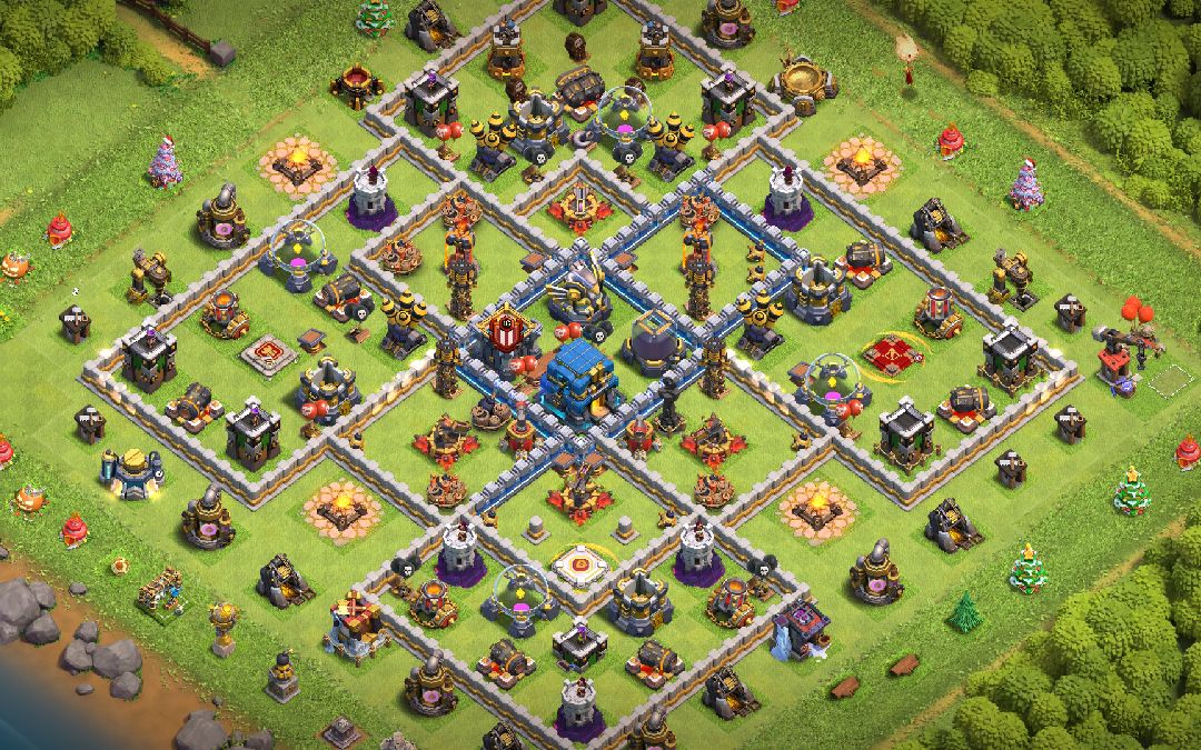 Town Hall 12 Trophy Base layout by Mafia