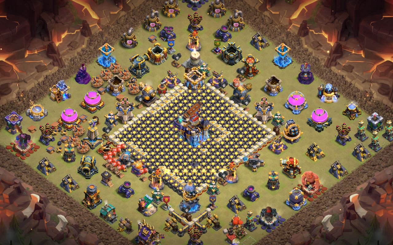 Town Hall 18 CWL Base layout by Sheikh Sadik