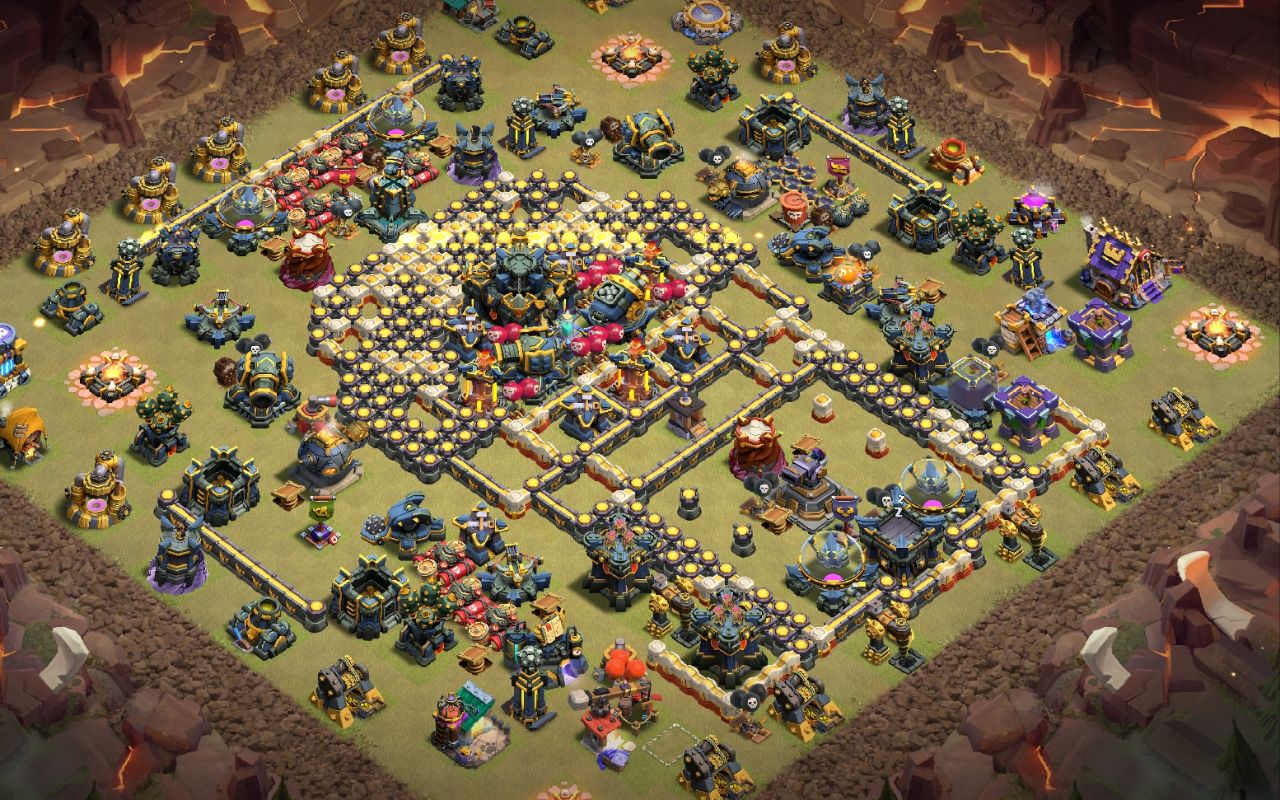 Town Hall 17 War Base layout by Deltarazort
