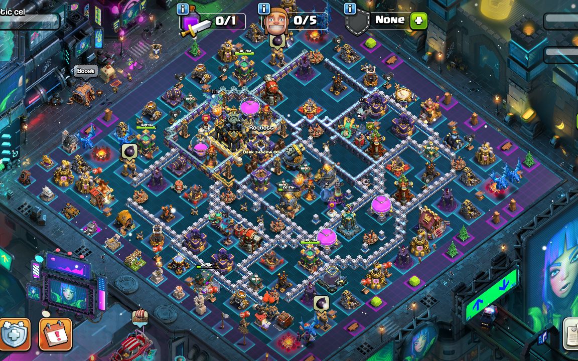 Town Hall 17 Fun Base layout by Renz Paul (MX68L3HARNESS