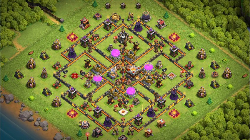 Town Hall 11 Farming Base layout by TReX