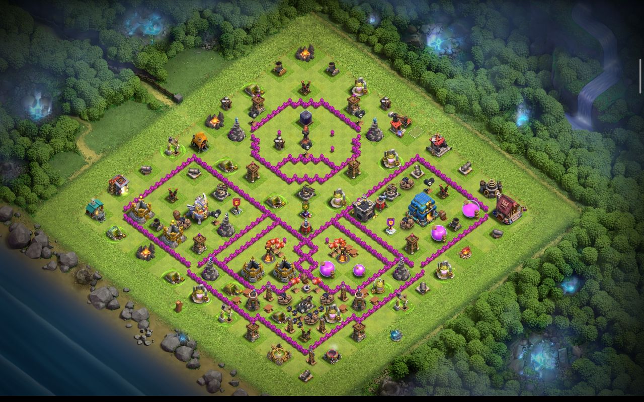 Town Hall 12 CWL Base layout by ادخل الكلان اذه أنته عربي ومنور