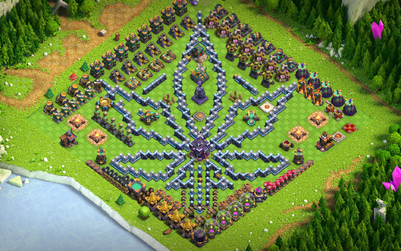 Town Hall 15 Fun Base layout by ZooM