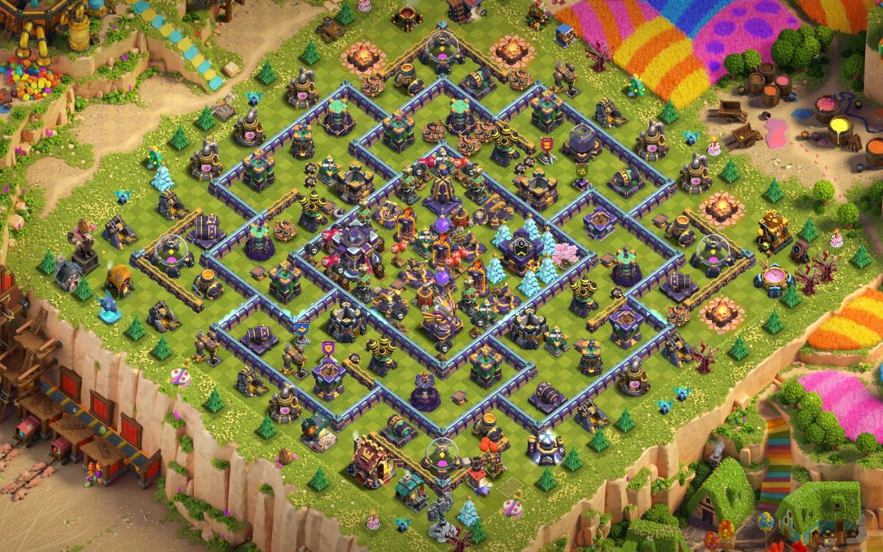 Town Hall 15 Trophy Base layout by MYOE WINN Thann
