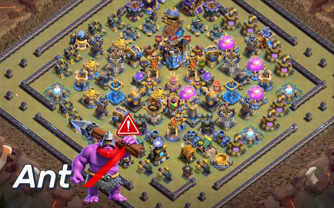 Town Hall 18 CWL Base layout by Sheikh Sadik