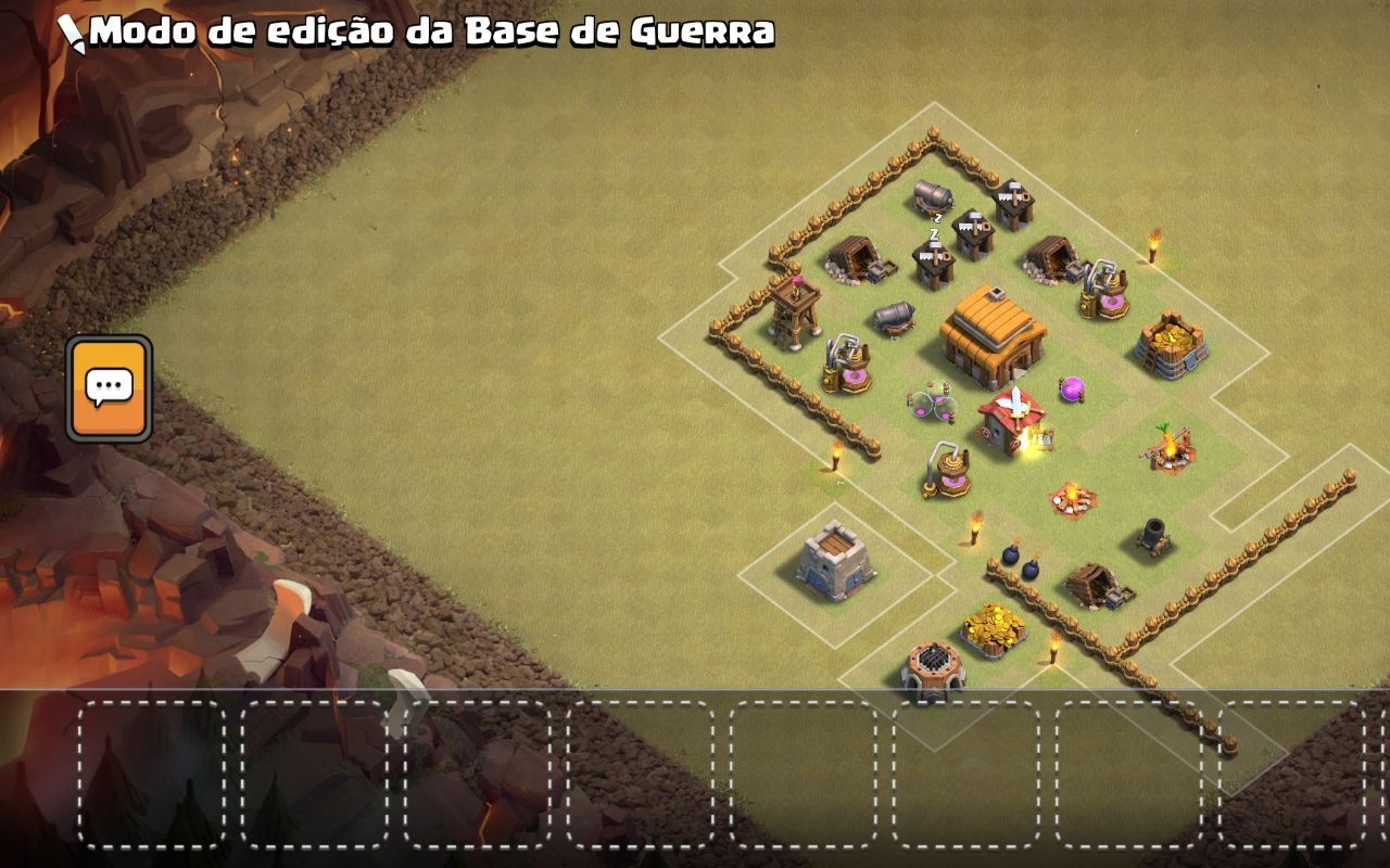 Town Hall 4 Hybrid Base layout by Mystic Storm