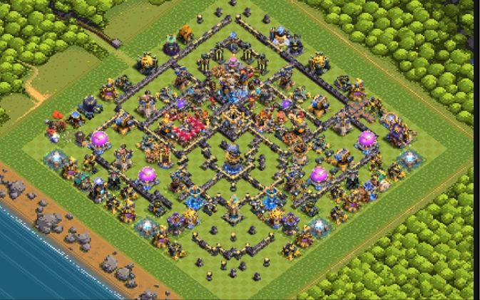 Town Hall 18 CWL Base layout by شاهین