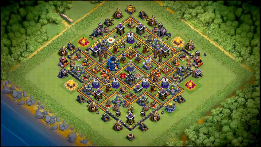 Town Hall 11 Trophy Base layout by TReX