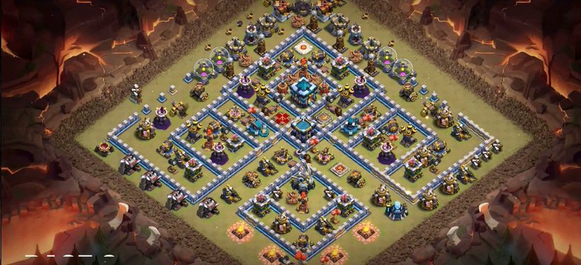 Town Hall 13 War Base layout by TReX