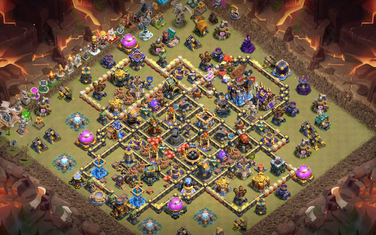 Town Hall 18 CWL Base layout by Sheikh Sadik
