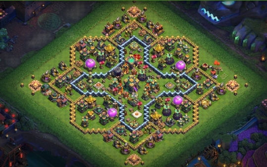 Town Hall 14 Farming Base layout by Gaming Sanged