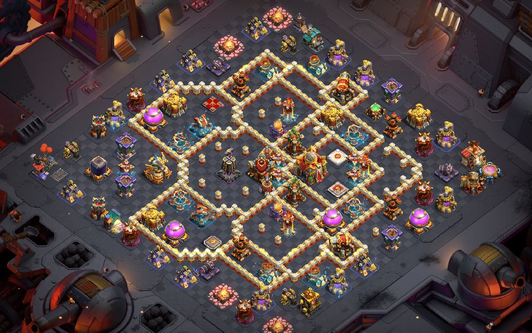 Town Hall 16 War Base layout by XLR8