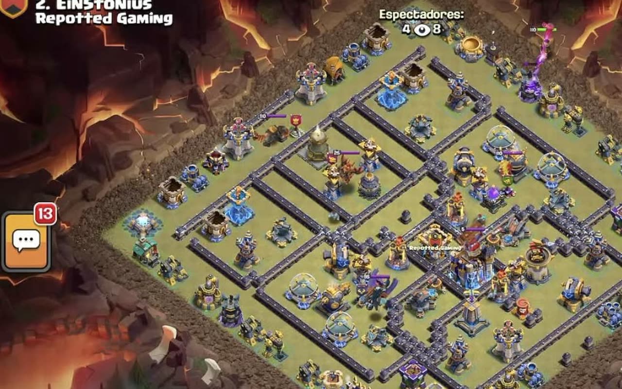 Town Hall 18 War Base layout by XLR8