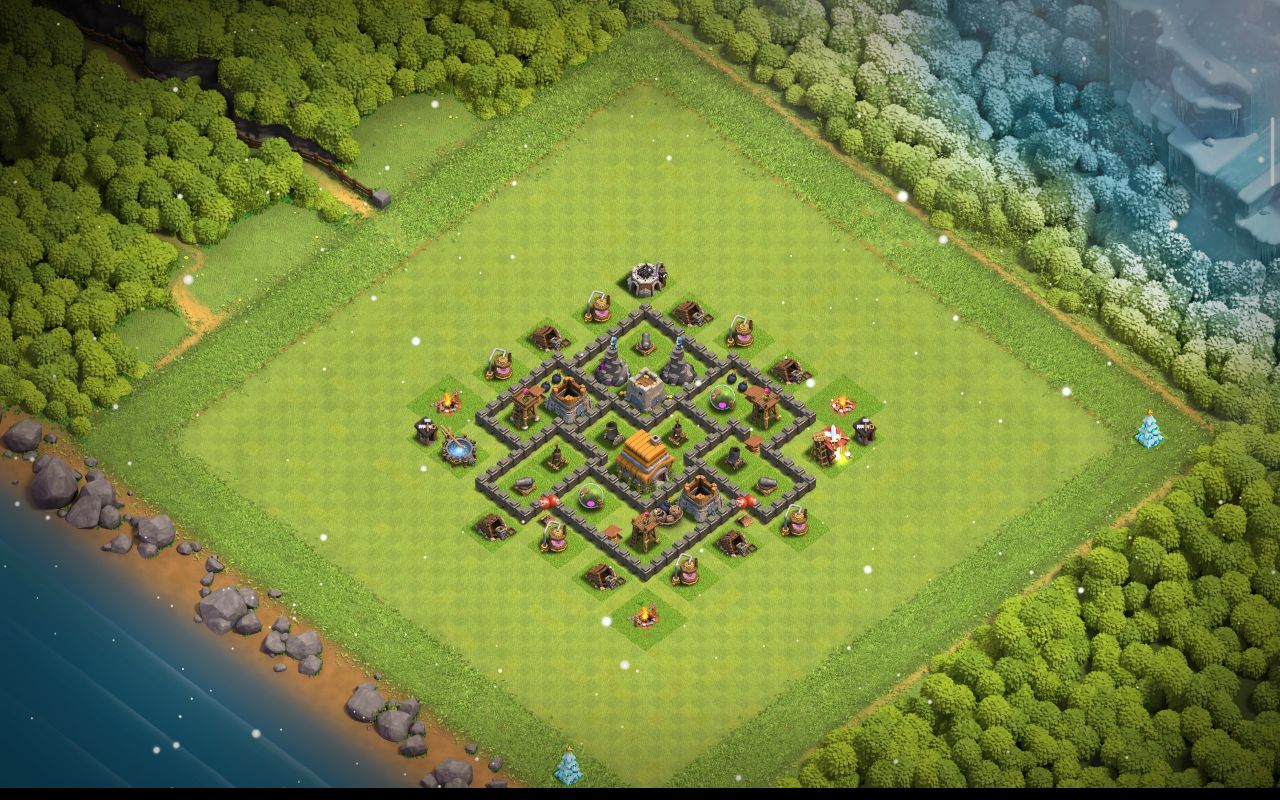 Town Hall 6 War Base layout by ادخل الكلان اذه أنته عربي ومنور