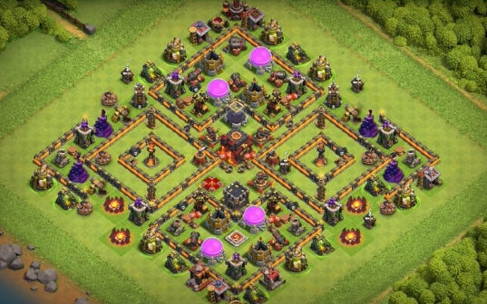 Town Hall 10 Farming Base layout by Gaming Sanged
