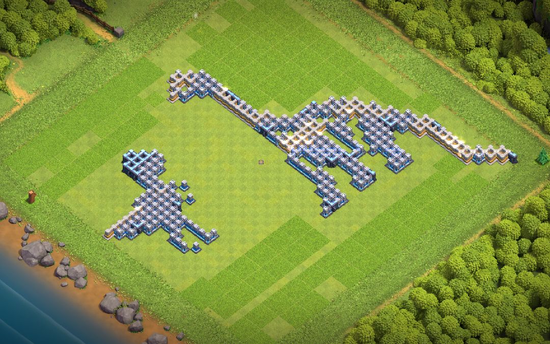 Town Hall 13 Fun Base layout by XLR8