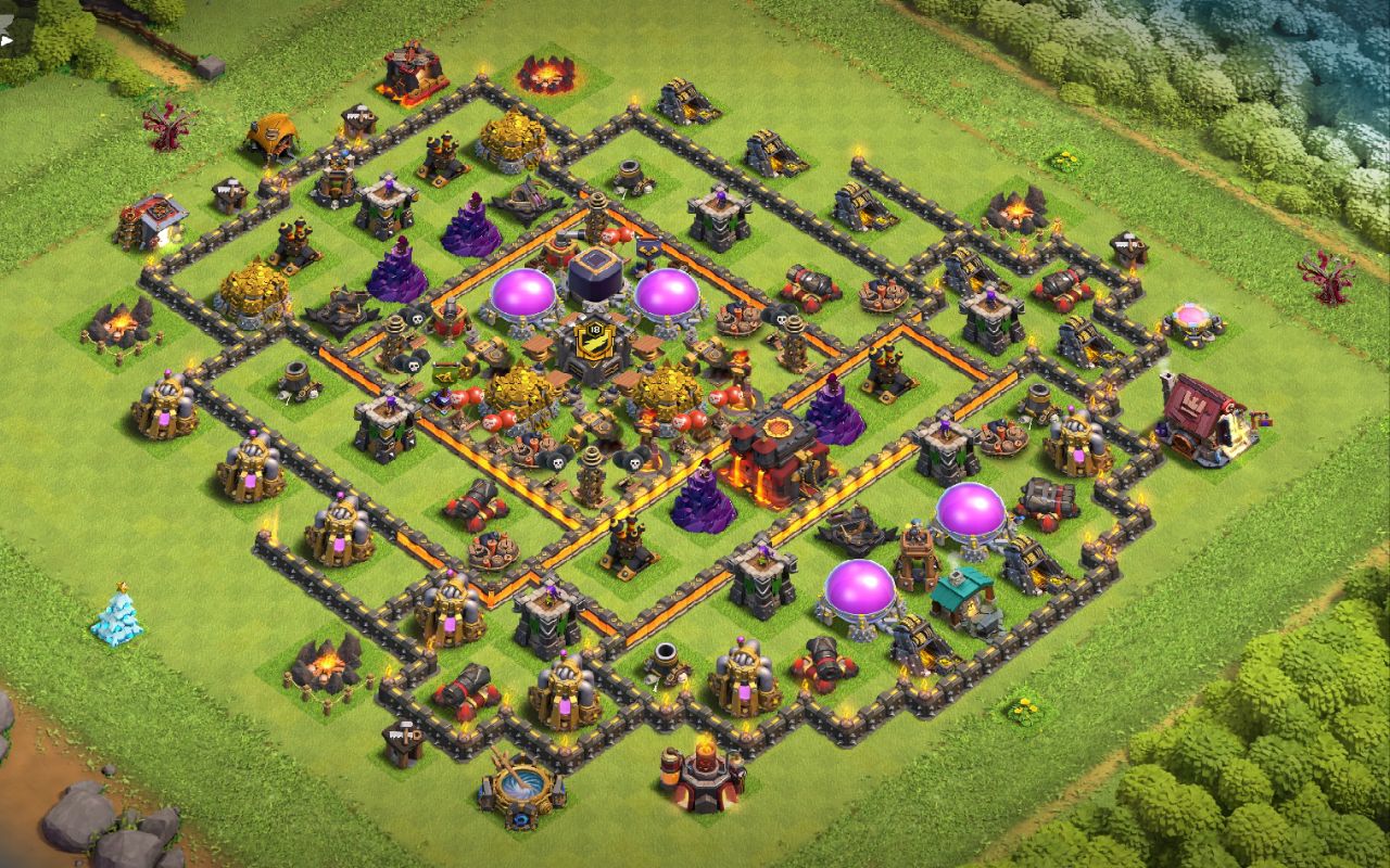 Town Hall 10 Trophy Base layout by zefo‌‌‌؛[]÷+!/ء()×٪٠٨٧