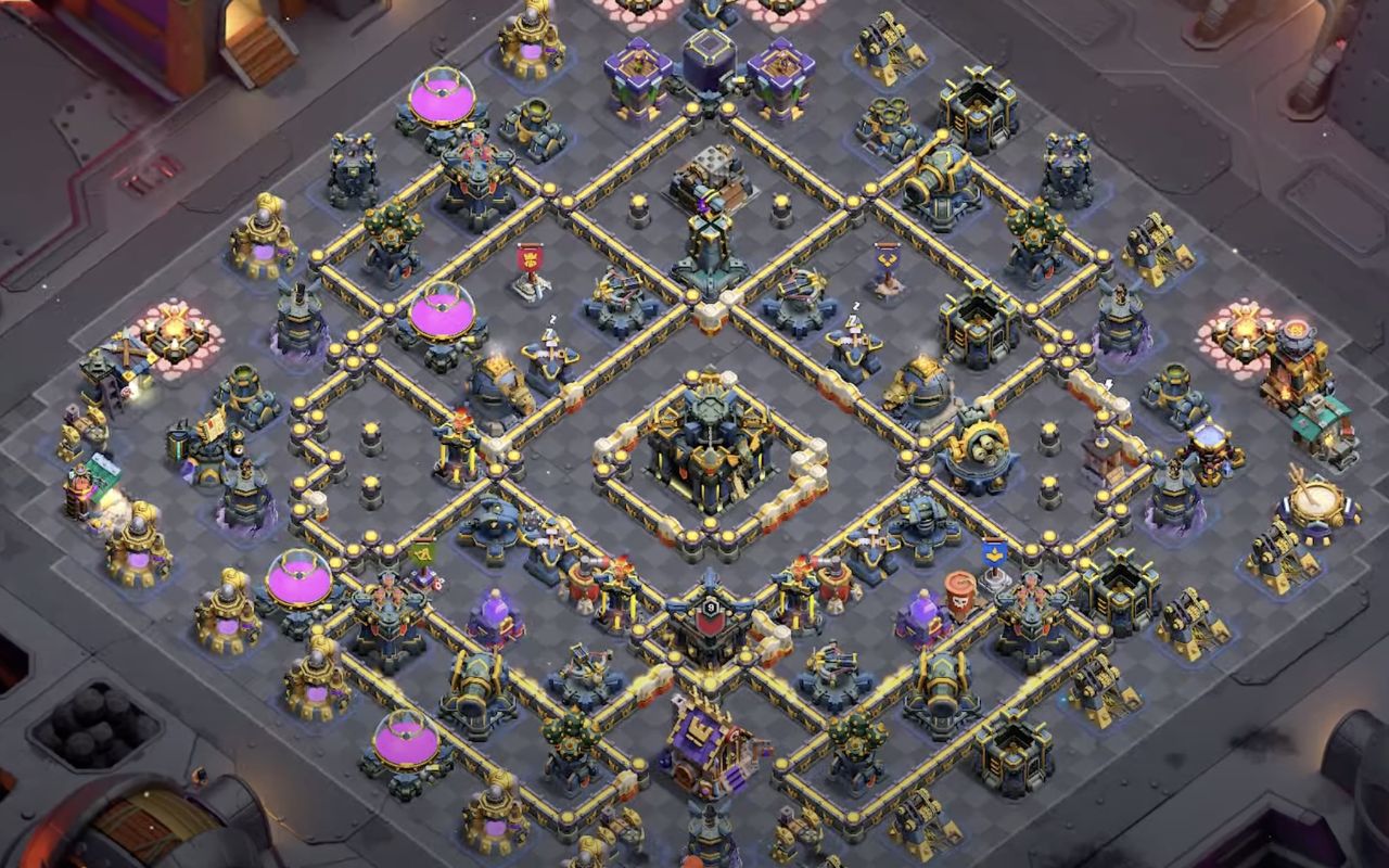 Town Hall 17 War Base layout by XLR8