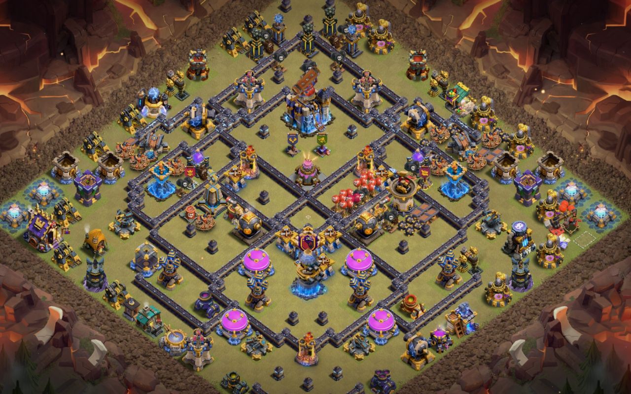 Town Hall 18 Legend Base layout by 🥶🥶