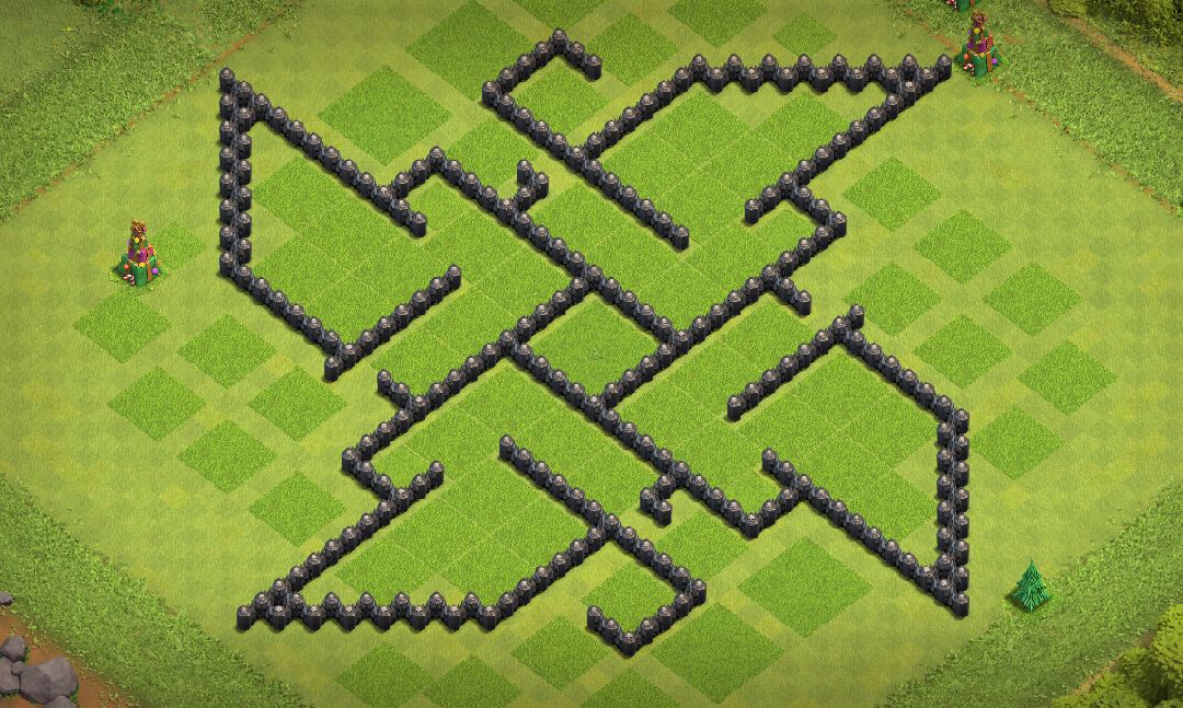 Town Hall 9 Fun Base layout by TakeruPlays