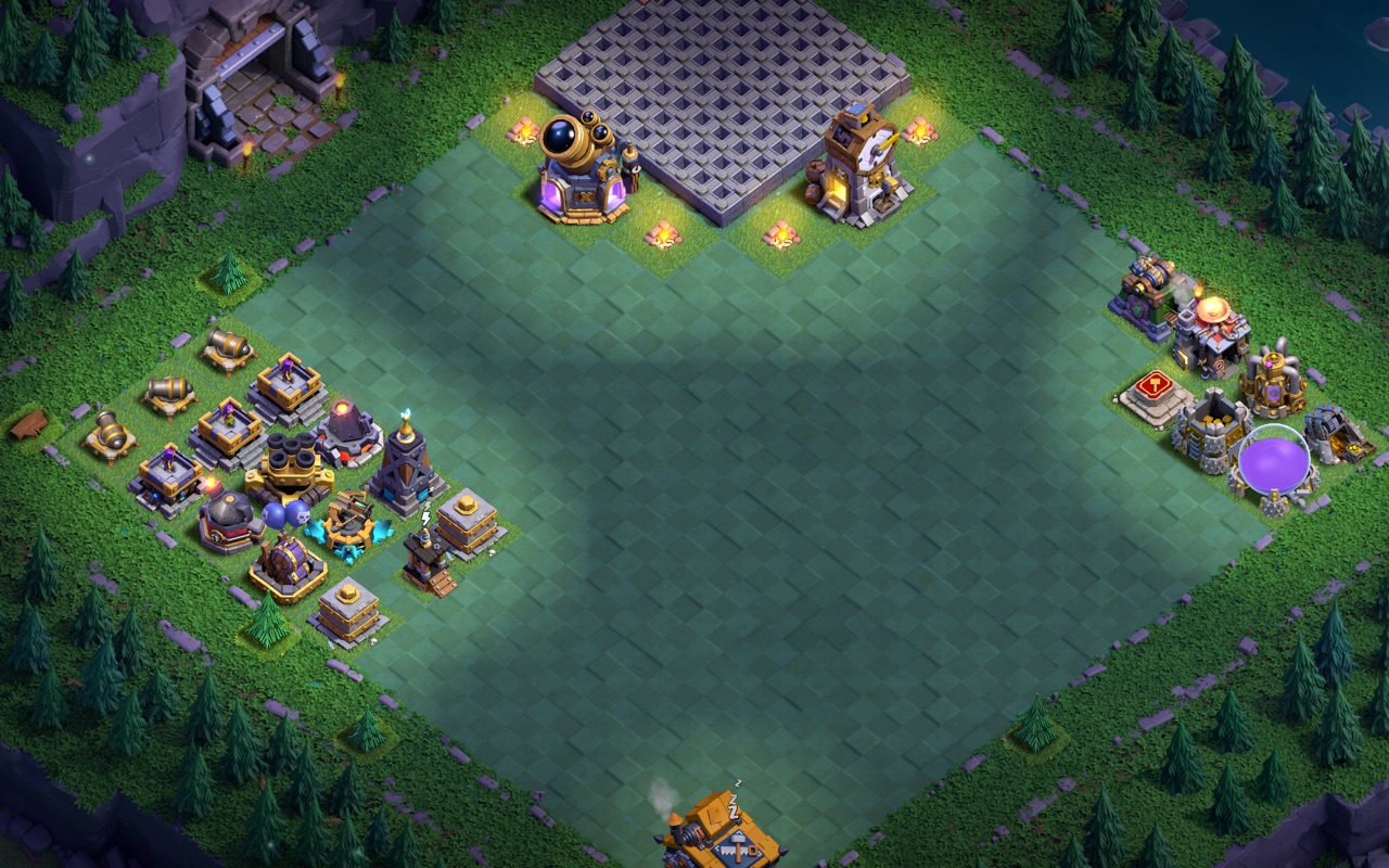 Builder Hall 10 Builder Base layout by Sn0w0wl
