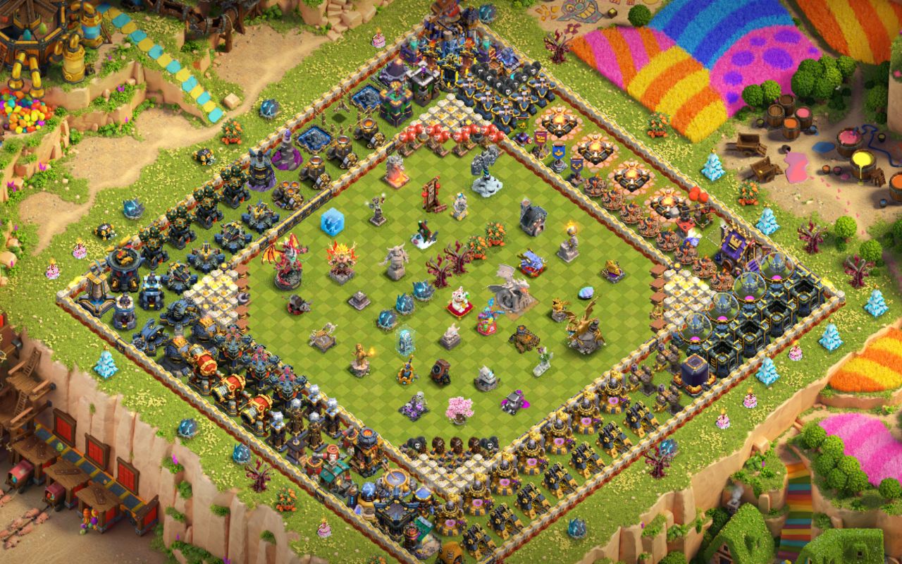 Town Hall 18 Fun Base layout by BROTHERS ARMY