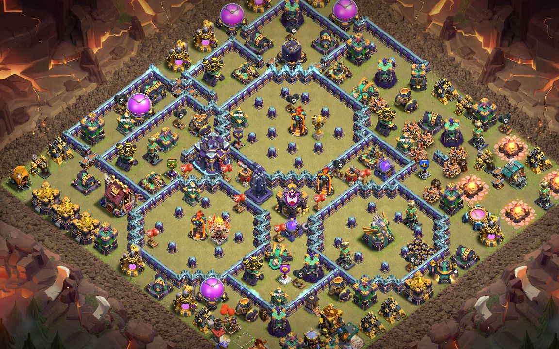 Town Hall 15 CWL Base layout by Hyper Summit