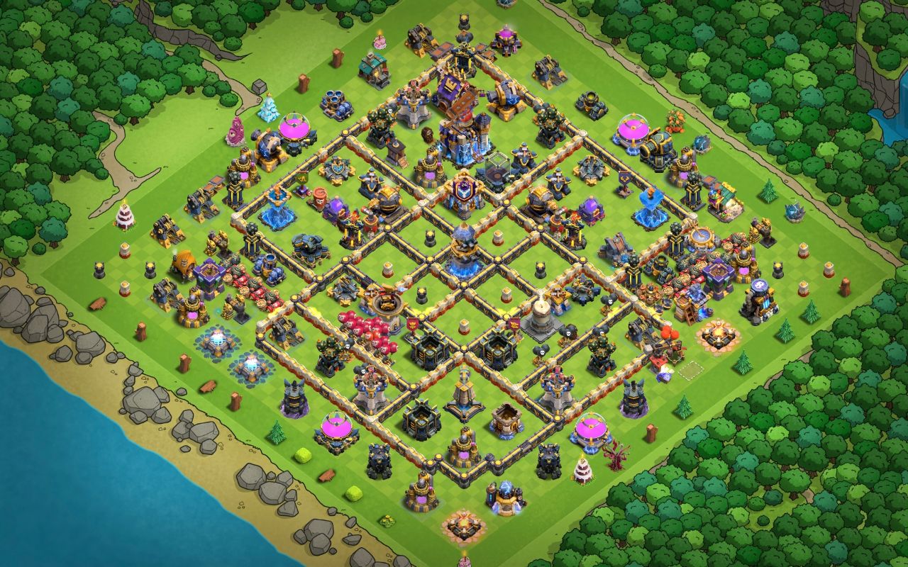Town Hall 18 Trophy Base layout by ديوان الملوك 👑