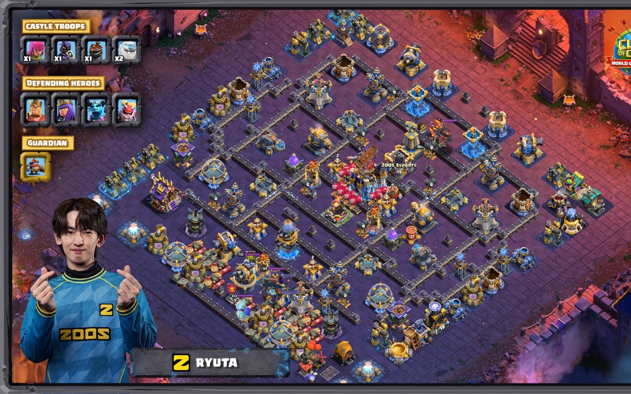 Town Hall 18 War Base layout by XLR8