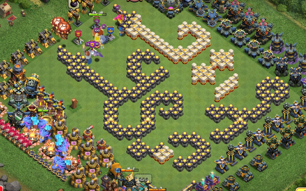 Town Hall 17 Fun Base layout by A8S.7
