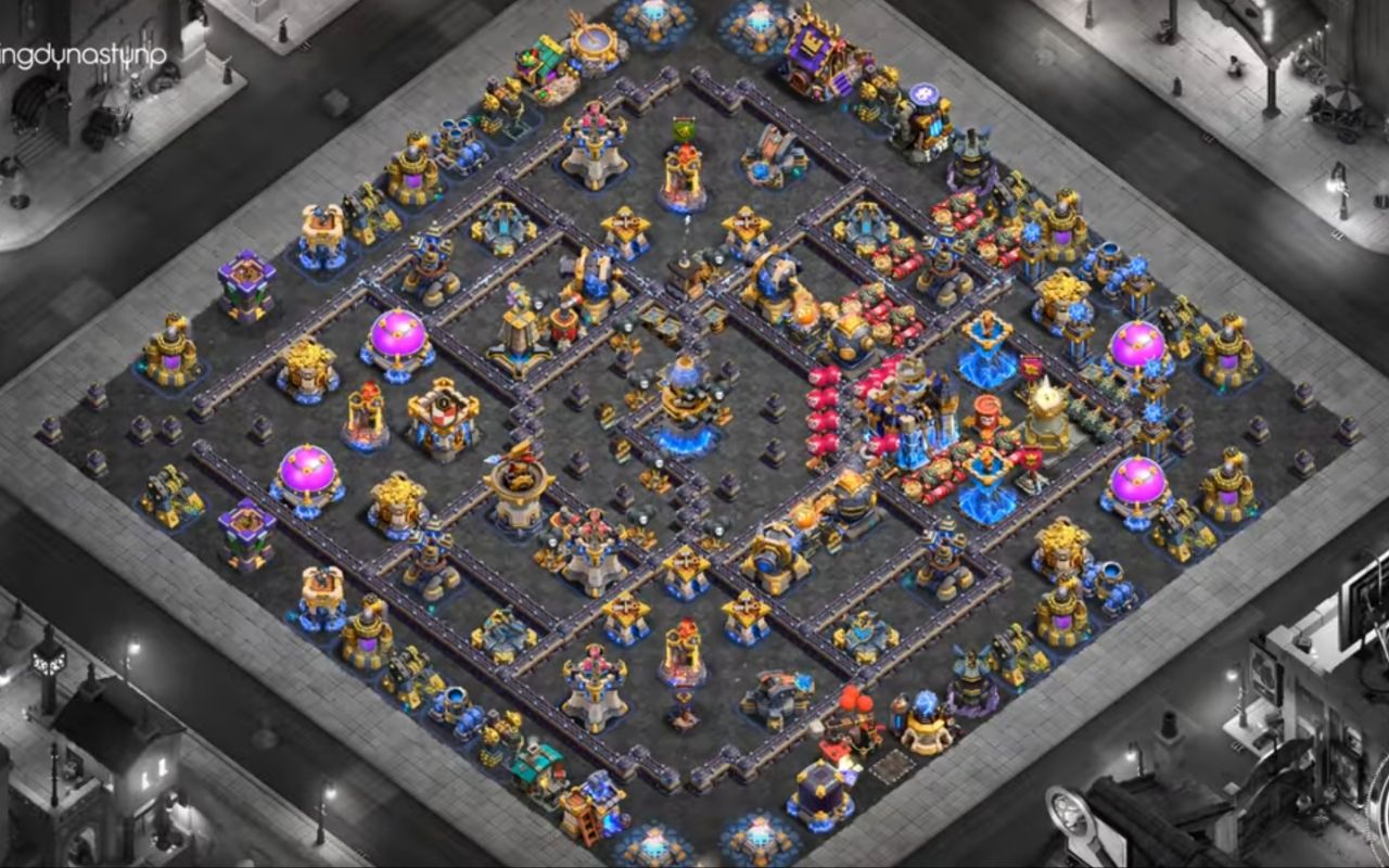 Town Hall 18 CWL Base layout by BH10