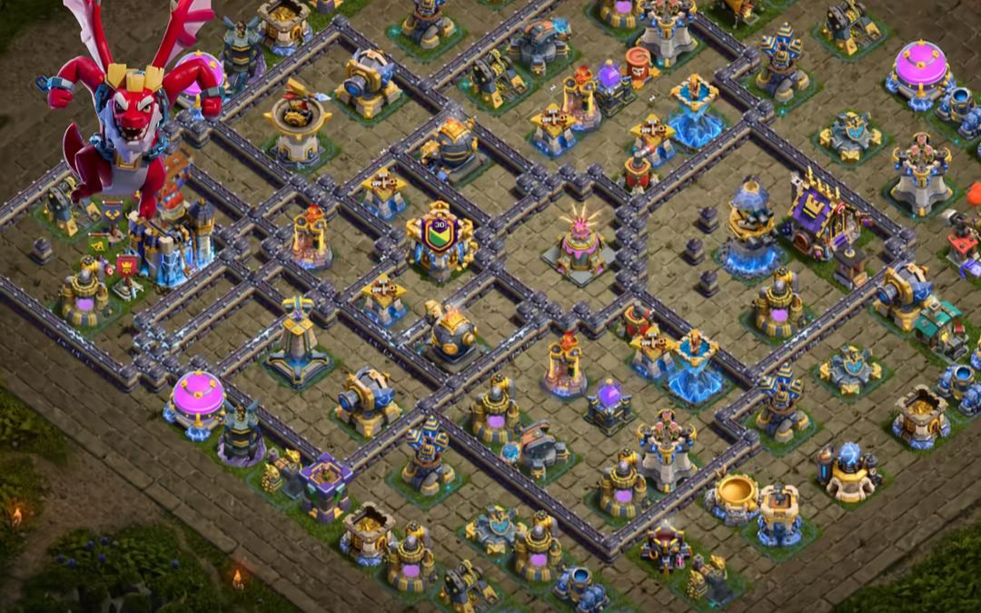 Town Hall 18 CWL Base layout by Sheikh Sadik