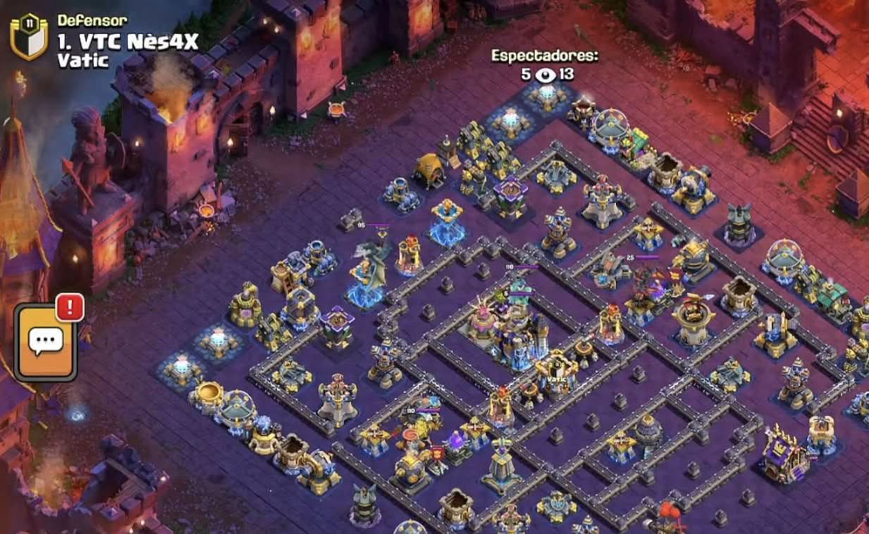 Town Hall 18 War Base layout by XLR8