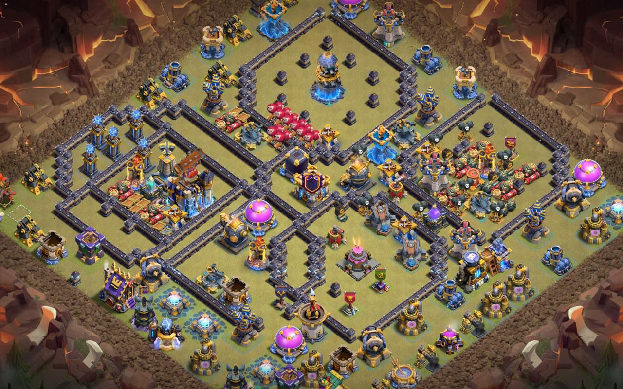 Town Hall 18 CWL Base layout by ديوان الملوك 👑